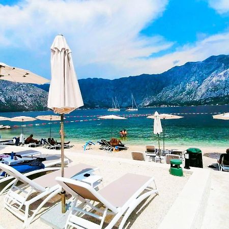Bay Of Kotor View Apartment With Pool Prcanj Exterior photo